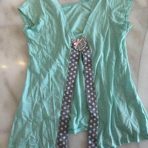 Iso turquoise jacket and top set, large