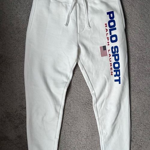 Polo Sport Ralph Lauren sport jogging pants new, white, size S