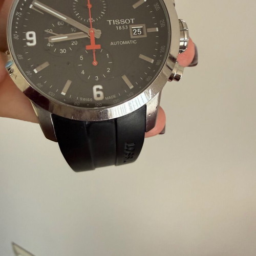 Tissot Couturier Automatic watch used, black