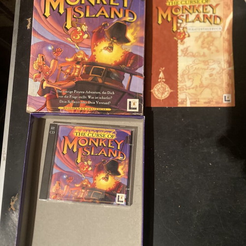 The Curse of Monkey Island PC big box game
