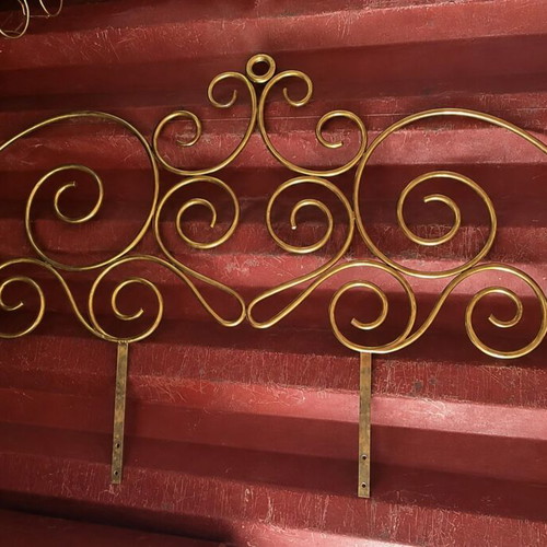 Handmade brass headboard 1.60 m