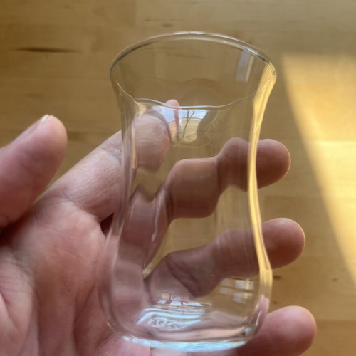 Glass tea cup from Constantinople used