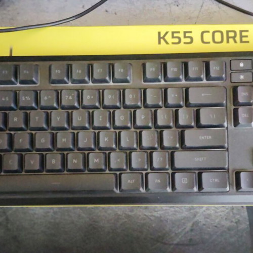 Corsair combi keyboard and mouse used