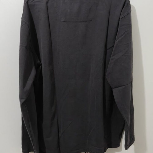 Men's long-sleeve Polo shirt Pop-Air like new, dark gray