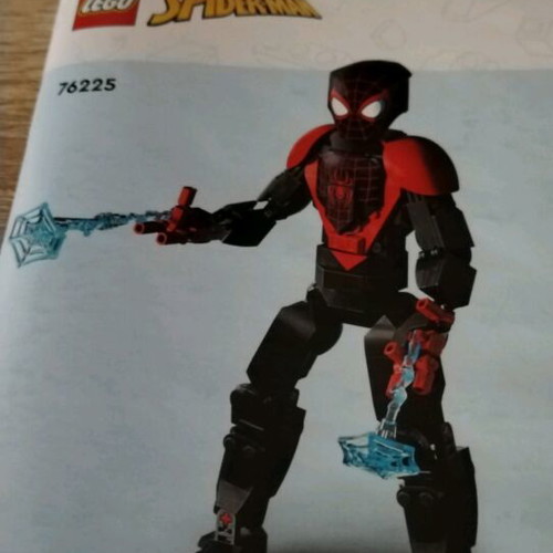 Lego Miles Morales like new with box and instructions