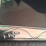 Silver frame 925 with design, 23×18cm