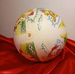 Ball used with children's designs