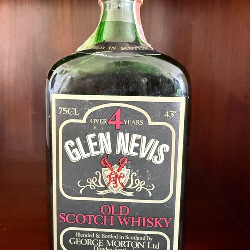 Glen Nevis Old Scotch Whisky Over 4 Years 750ml 43% in excellent condition