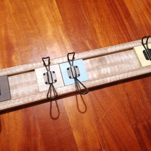 Coat Rack 8 Positions like new, multicolor