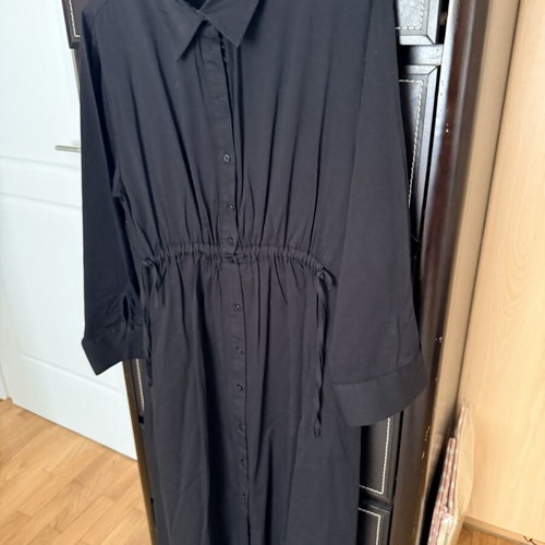 Zara Oversize Shirt Dress black, like new, size M