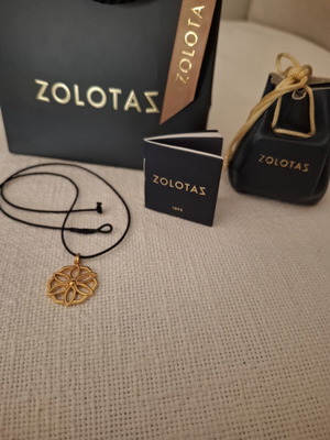 Ζολώτας Γούρι 2026 σε επιχρυσωμένο ασήμι Καινούργιο