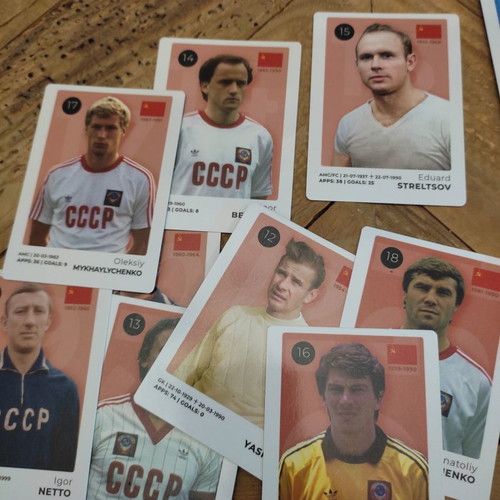 Stickito collection of former national football teams, new