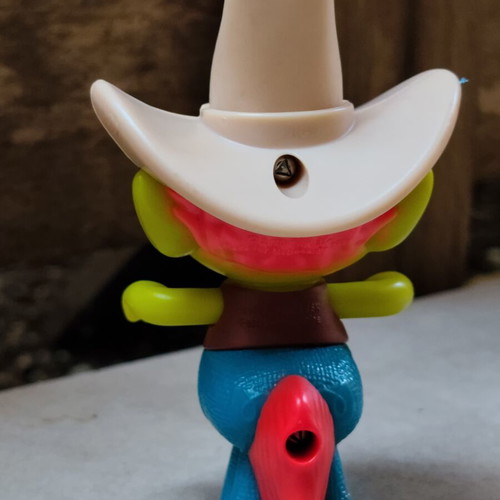 Hickory Cowboy Figure from Trolls World Tour, used