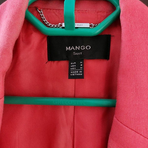 Mango suit linen blazer