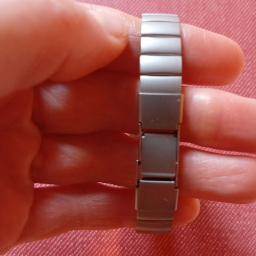 Silver wristwatch like new, women's, waterproof