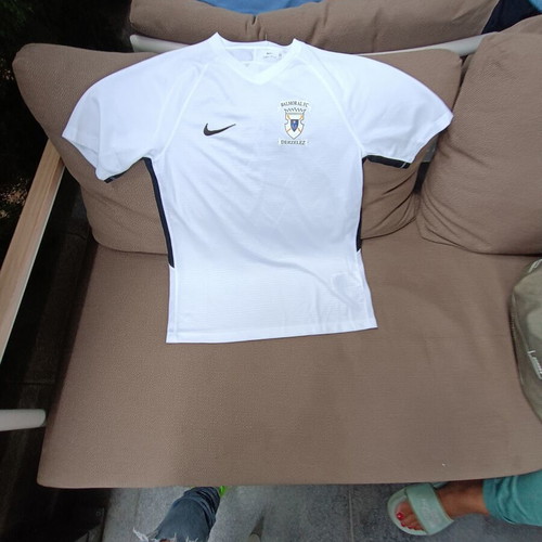 Nike Dri-FIT football jersey with Balmoral FC Derzelez emblem
