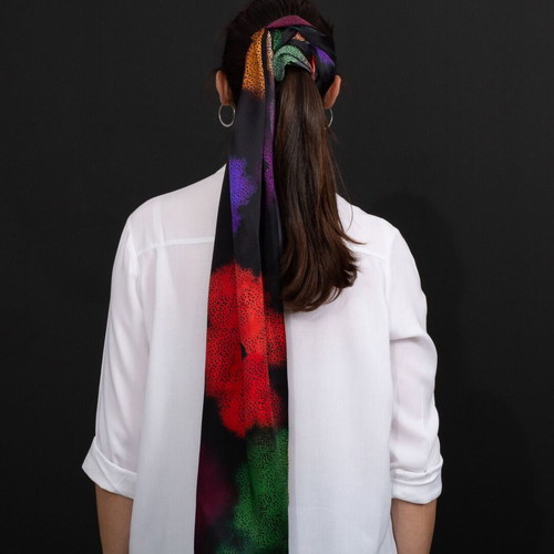 Pop Scarf new Crepe Satin 220 gr 68x180 cm