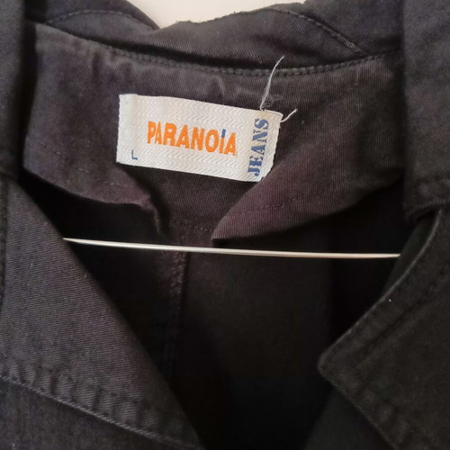 Paranoia jeans women's cotton jacket, black, size M