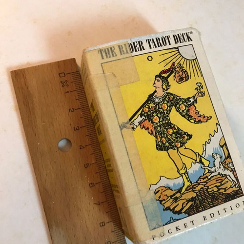 The Rider Tarot Deck pocket size like new