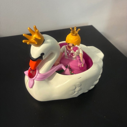 Playmobil Swan Boat with Princess like new