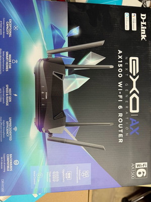 Dlink AX1500 WiFi6 router new