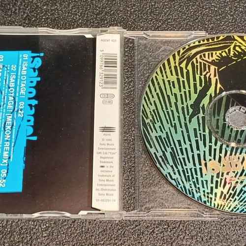 Agent Provocateur Sabotage CD used, electronic music