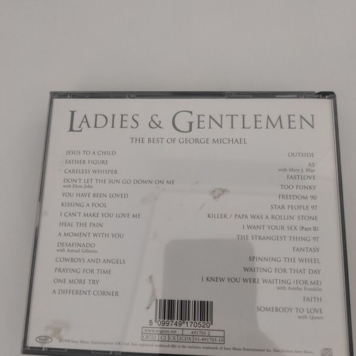 George Michael Ladies & Gentlemen 2 CD like new, pop