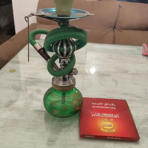 Hookahs used, small, medium and large sizes