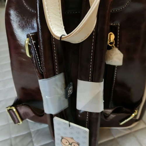 Pack back brown backpack new