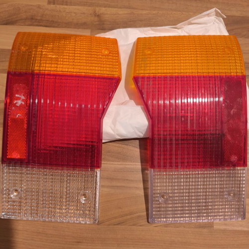 Autobianchi A112 Rear Headlight Crystals New Pair