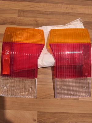 Autobianchi A112 Rear Headlight Crystals New Pair