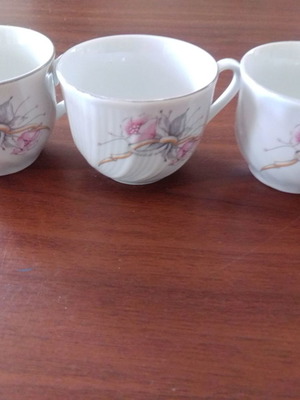 Coffee cups new, pack of 3 small