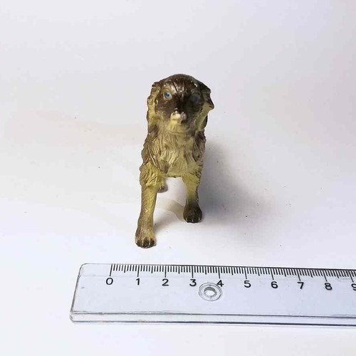 Dog plastic toy figure used
