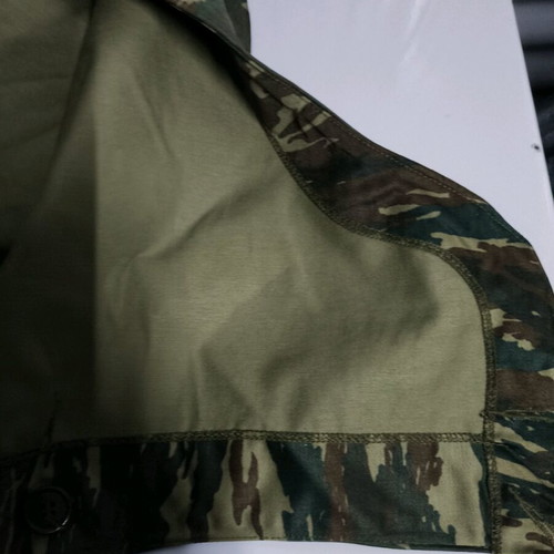 Camouflage hoods from military jacket, new, set of 2