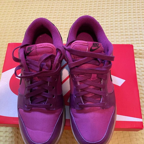 Nike Dunk low purple athletic shoes like new size 41