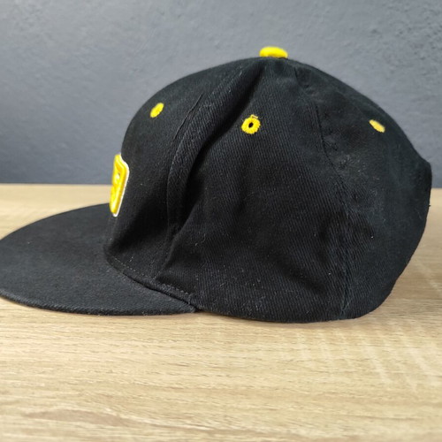 Liebherr Snapback Hat used, black and yellow