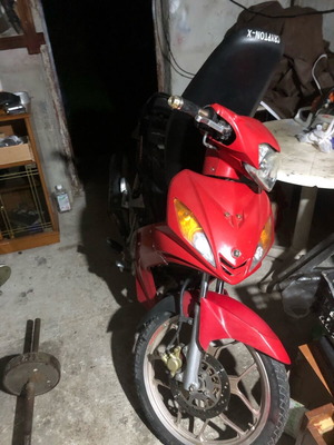 Crypton X 135 μεταχειρισμένο μοντέλο 2007 με ανακατασκευή καινούριο αμορτισέρ