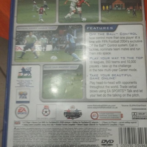 FIFA 2004 PS2 like new