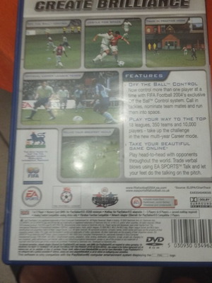 FIFA 2004 PS2 like new