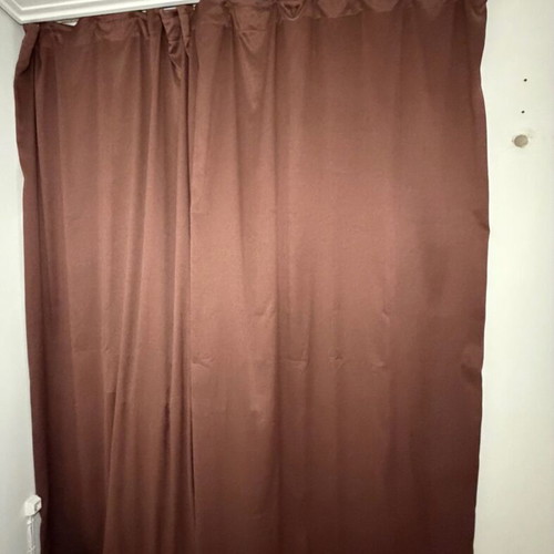 Blackout curtains like new, set of 4, high-quality fabric