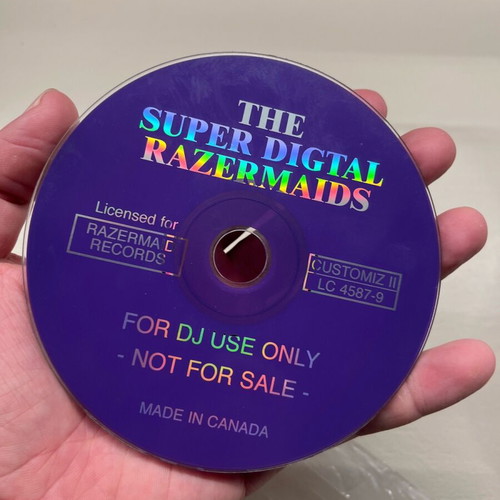 The super digtal razermaids CD used, electronic