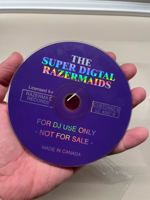 The super digtal razermaids CD used, electronic