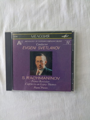 Rachmaninov Rostislav Capriccio Piano Pieces CD new, classical