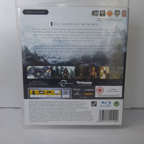 The Elder Scrolls V Skyrim PS3 Legendary Edition like new