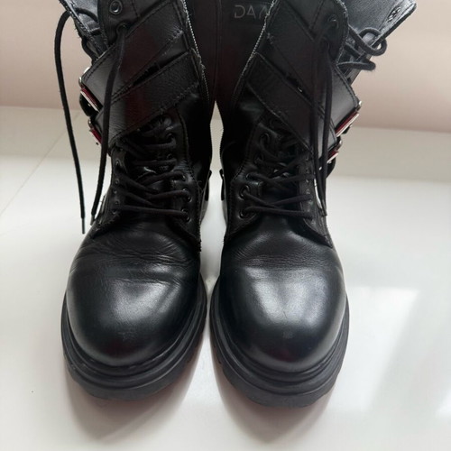 Sante black boots used, size 38.5