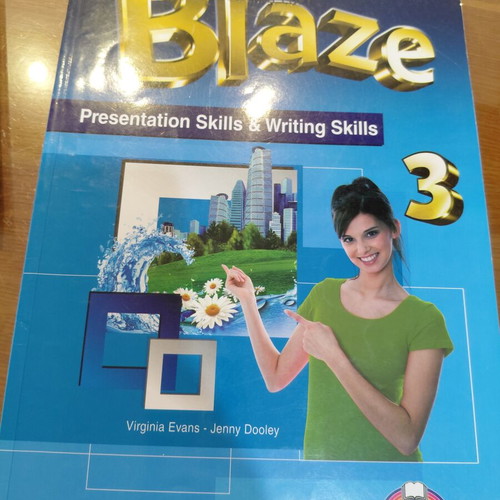 Blaze 3 English language learning books set like new