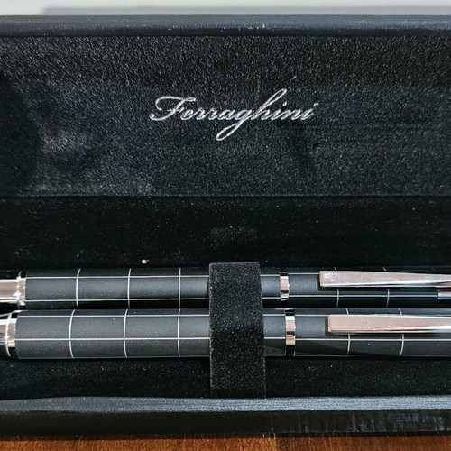 Ferraghini Limited Edition pen set new, numbered certificate