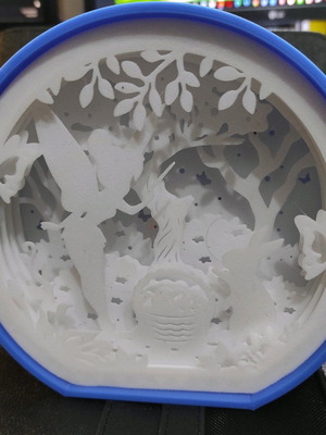 Easter 3D decoration new with multi-level lighting