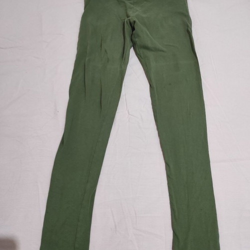 Zara girls leggings like new, size 7-8, green, cotton-elastane