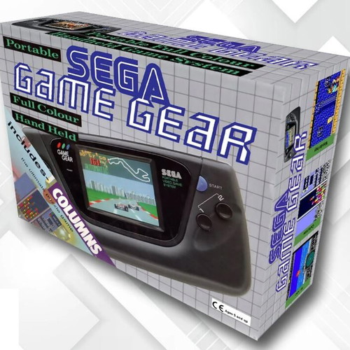 Sega Game Gear console used, box only
